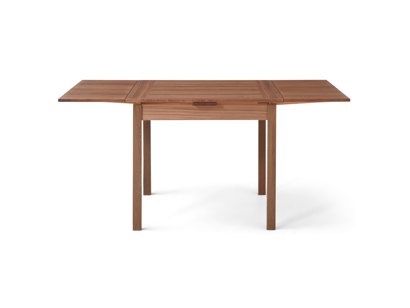Nexis Extendable Square Table in Walnut - INspiration Interiors
