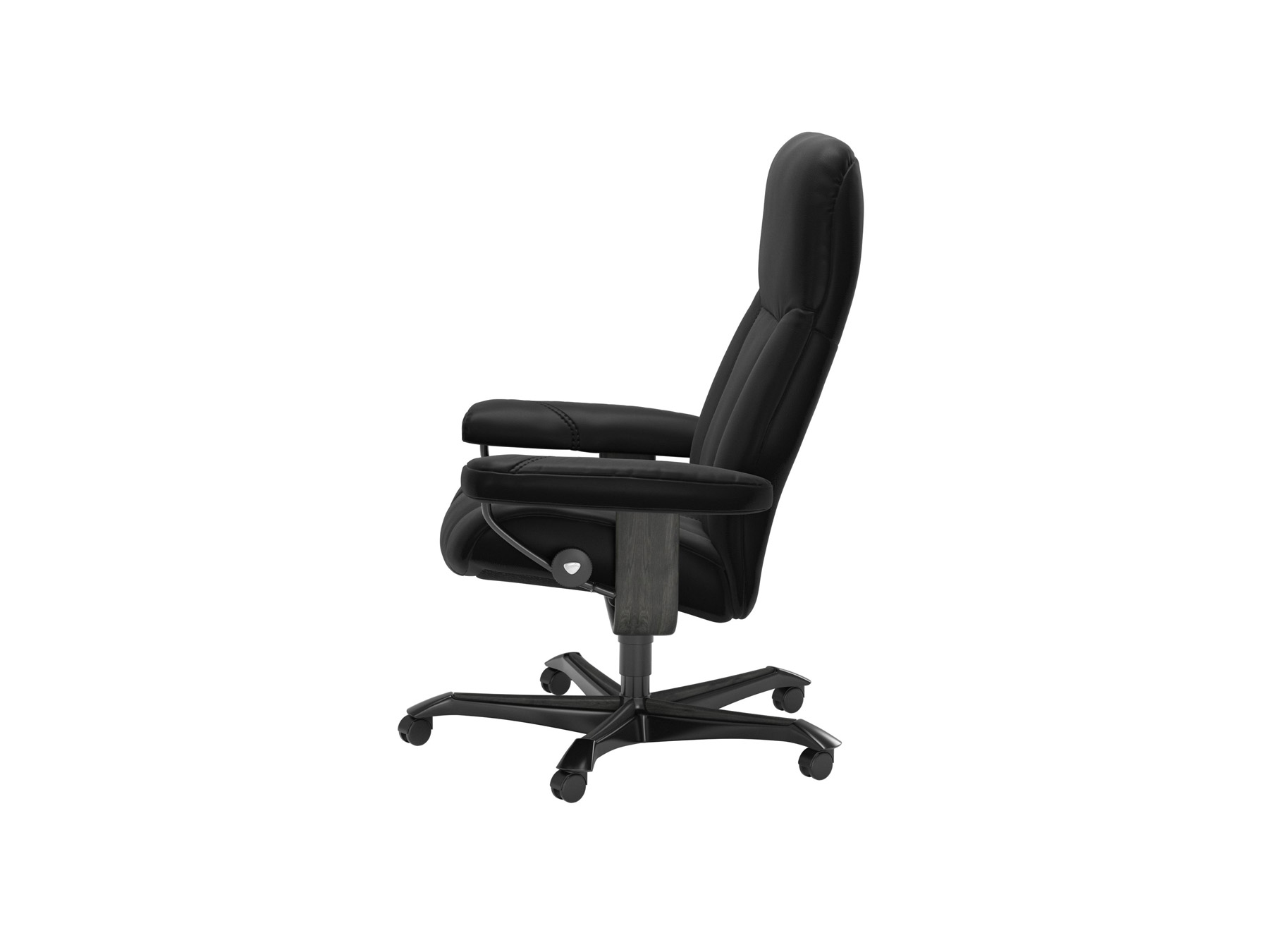 【展示極美品】エコーネス　Stressless Consul Office 黒 Stressless Consul Office Chair | Circle Furniture | Circle