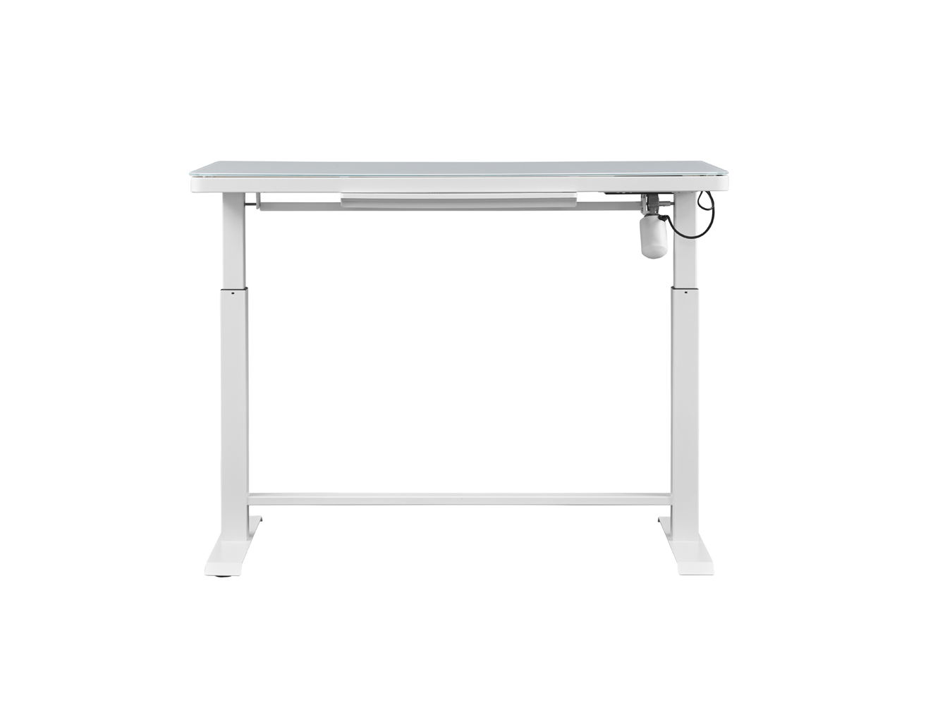 Smart White Sit/Stand Desk INspiration Interiors