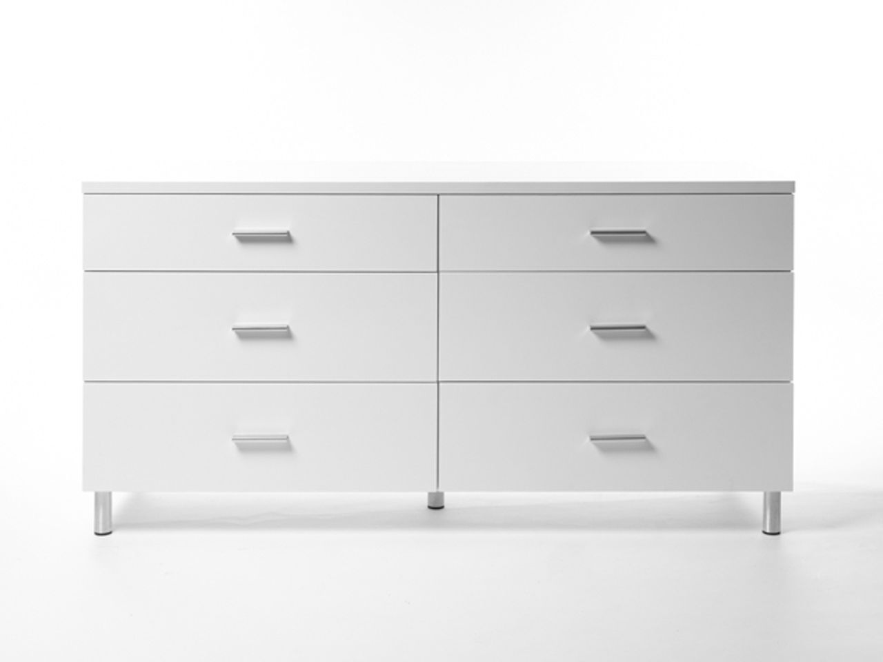 Emile White Double Dresser INspiration Interiors