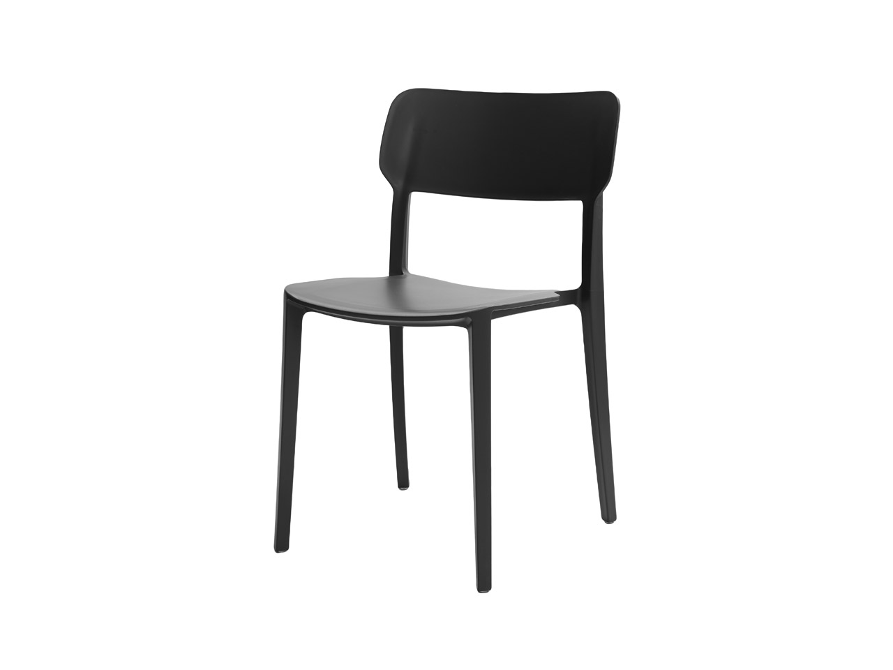 Vivi Indoor/Outdoor Dining Chair In Black | INspiration Interiors