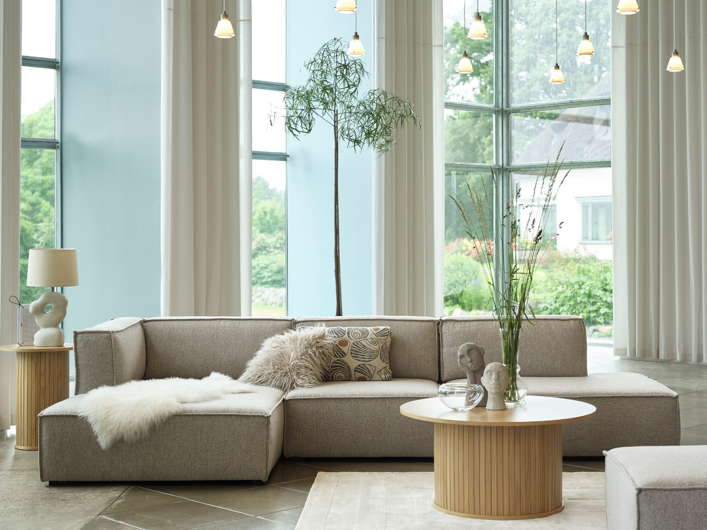 Left facing chaise sectional discount