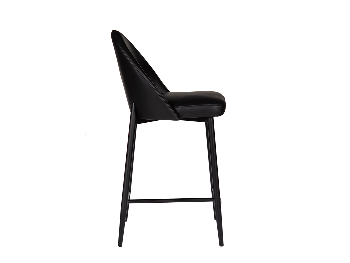 Emma Bar Stool in Black - INspiration Interiors