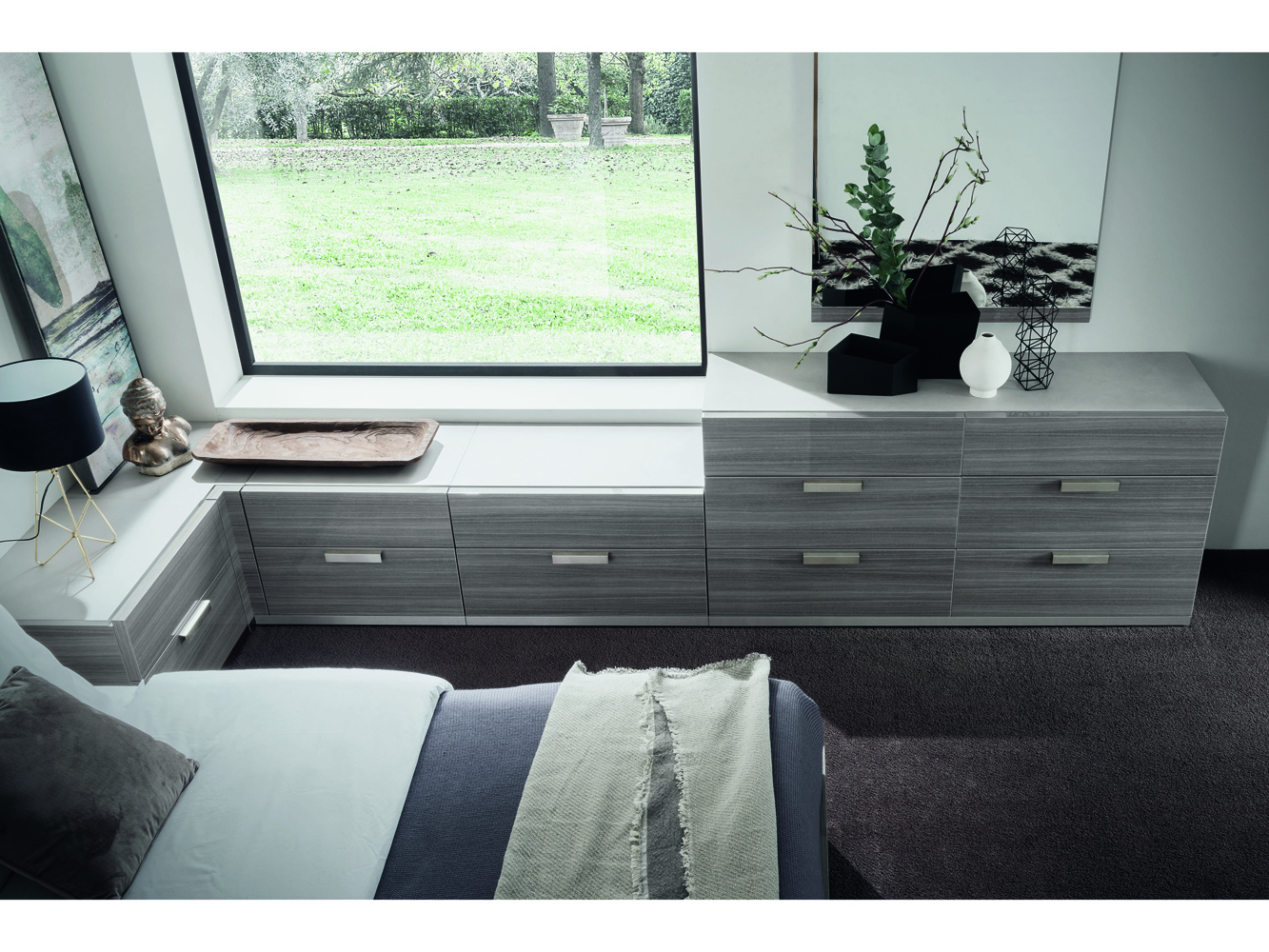 gloss grey dresser Splendor