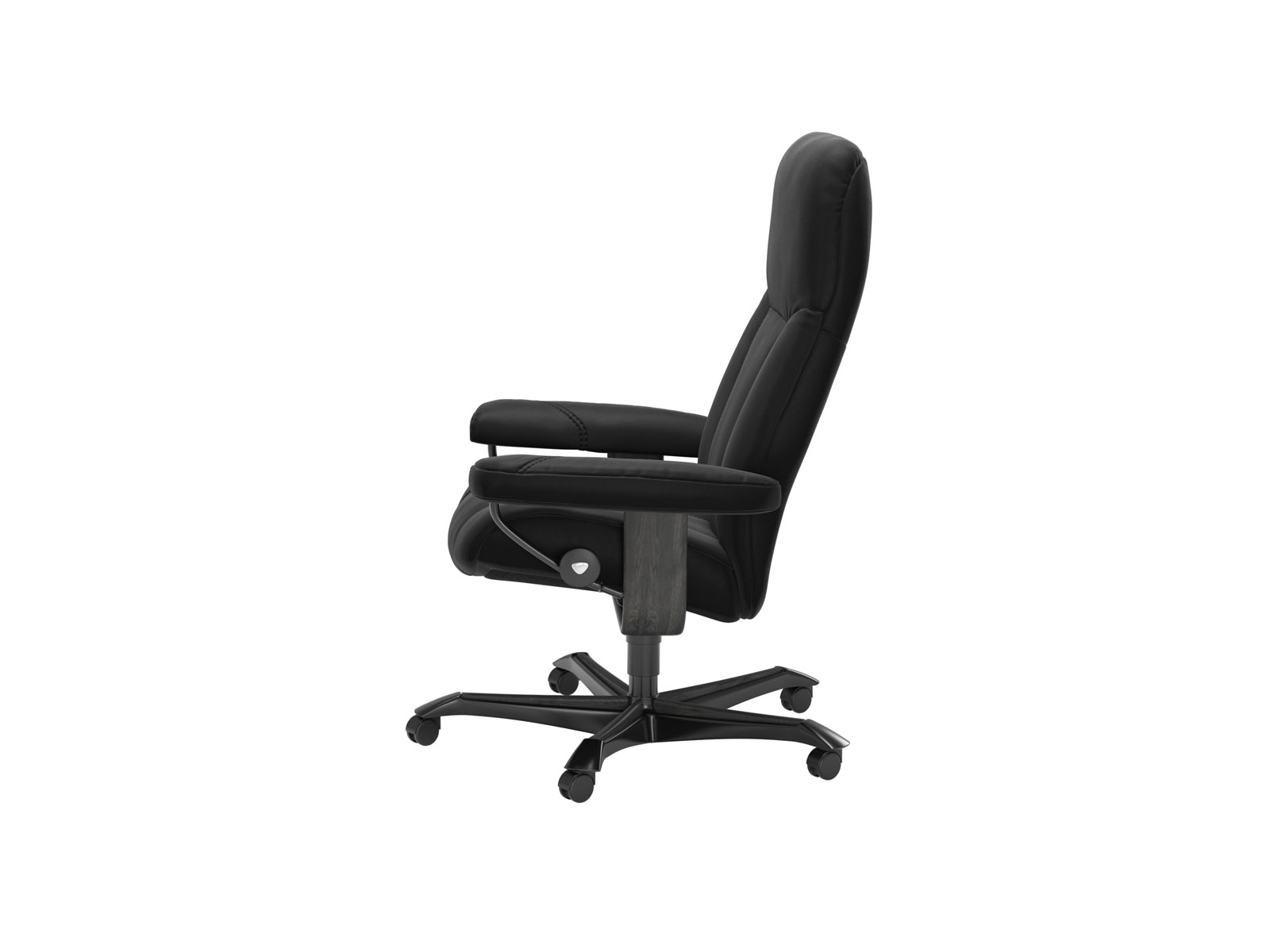 【展示極美品】エコーネス　Stressless Consul Office 黒 Amazon｜[正規品]ストレスレス®トーキョー スター ブラック/マット